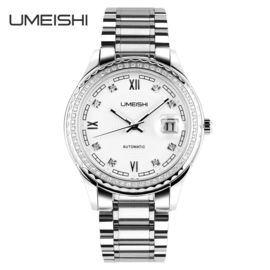 вахта кварца нержавеющей стали случая 43mm, wristwatch твердых стекол 50M водоустойчивый