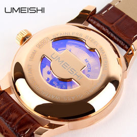 Wristwatch твердых стекол движения Cusomized японский для бизнесмена
