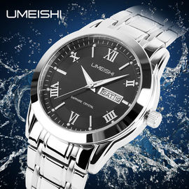 Вахта кварца людей Японии Movt, водоустойчивые нежные Wristwatches моды дела