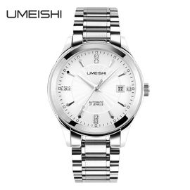 Случай QuartzWatch нержавеющей стали верхнего сегмента и wristwatch твердых стекол планки для мужчины