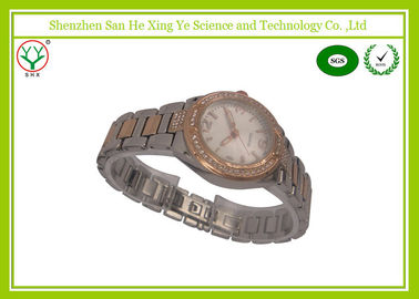 Вахта кварца движения Японии способа серебряный, wristwatches нержавеющей стали