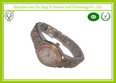 Вахта кварца движения Японии способа серебряный, wristwatches нержавеющей стали