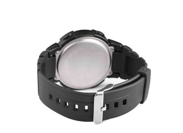 Случай PU анти- - сотрястите черный вахту спорта LCD водоустойчивый/wristwatch людей