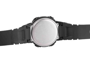 Случай PU анти- - сотрястите черный вахту спорта LCD водоустойчивый/wristwatch людей