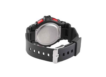 Вахта спорта LCD черного движения Японии водоустойчивый с backlight EL/случаем ABS