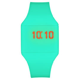 Водоустойчивый вахта Wristband силикона спортов, вахта водить экрана касания