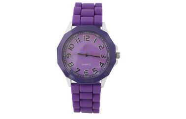 Вахта движения кварца планки силикона 3 ATM, wristwatch силы батареи