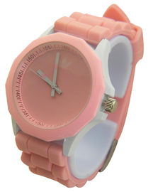 Вахта движения кварца планки силикона 3 ATM, wristwatch силы батареи