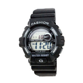 Напольный взрослый черный wristwatch цифров планки 24 системы часа, упорной воды