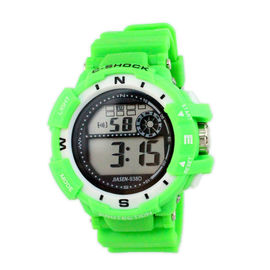Профессионал wristwatch дам цифров цветастого диапазона PVC многофункциональный