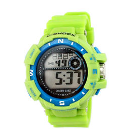 Профессионал wristwatch дам цифров цветастого диапазона PVC многофункциональный